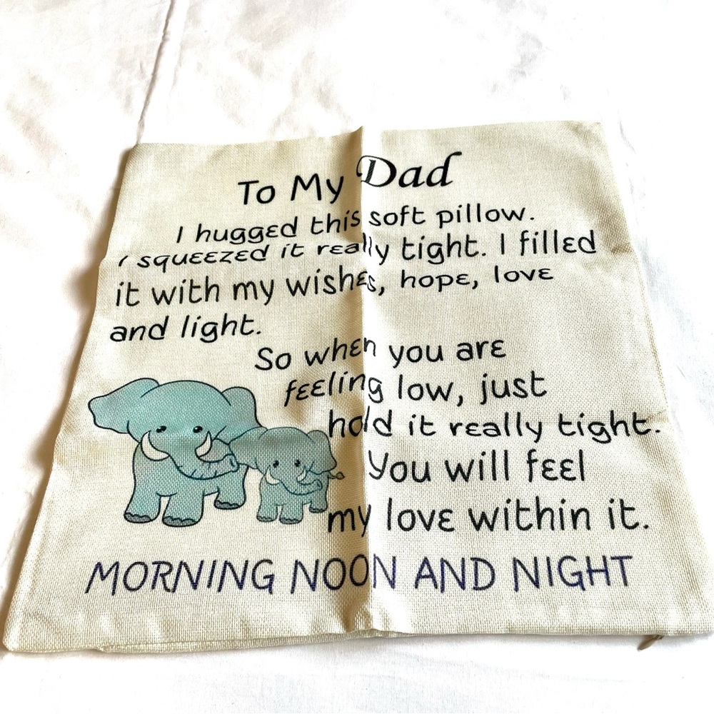 Dad’s Gift from Daughter/Son For Home Decor Sofa Bedroom